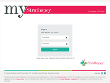 Tablet Screenshot of mystrathspey.com